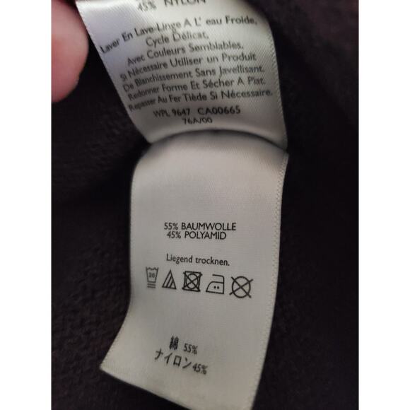 Eddie Bauer Button-Up Brown Cardigan with Pockets Womens Size PL - Picture 7 of 13